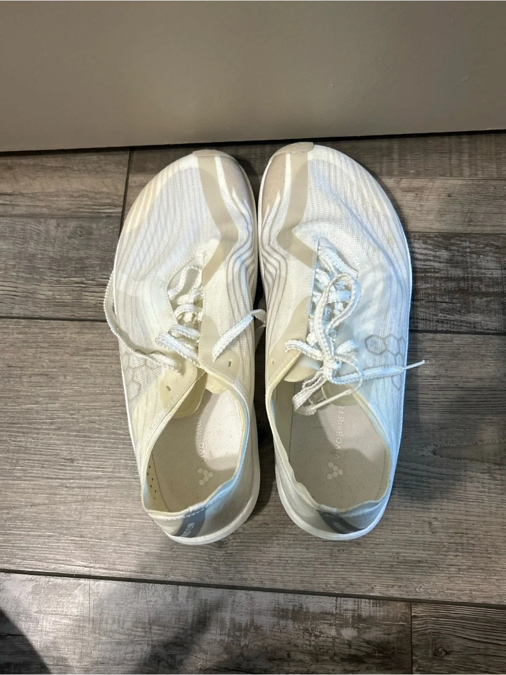 Vivobarefoot Primus Flow sneakers in the Coconut colorway